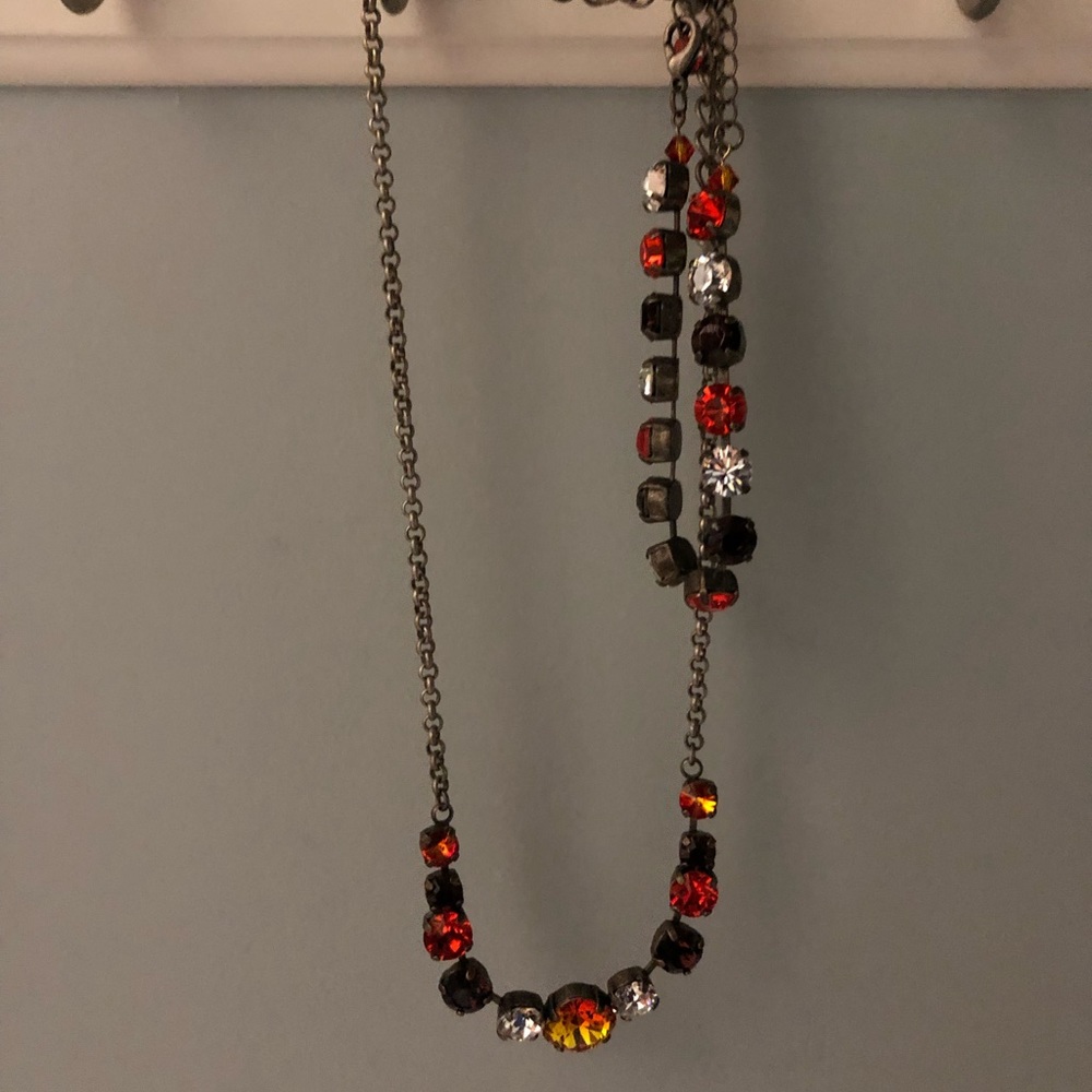 Handmade Swarovski crystal jewelry set